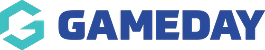 GAMEDAY brand logo with a hexagonal emblem